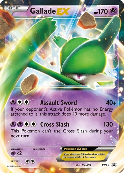 PR: Gallade EX - XY45 (Holofoil)