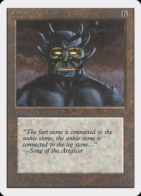 2ED: Obsianus Golem