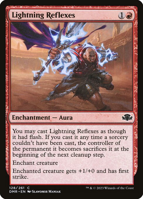 DMR: Lightning Reflexes (Foil)