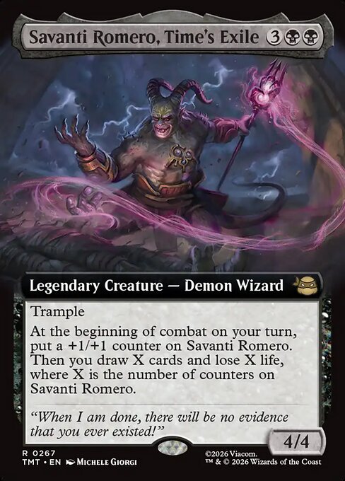 TMT: Savanti Romero, Time's Exile (Extended Art)