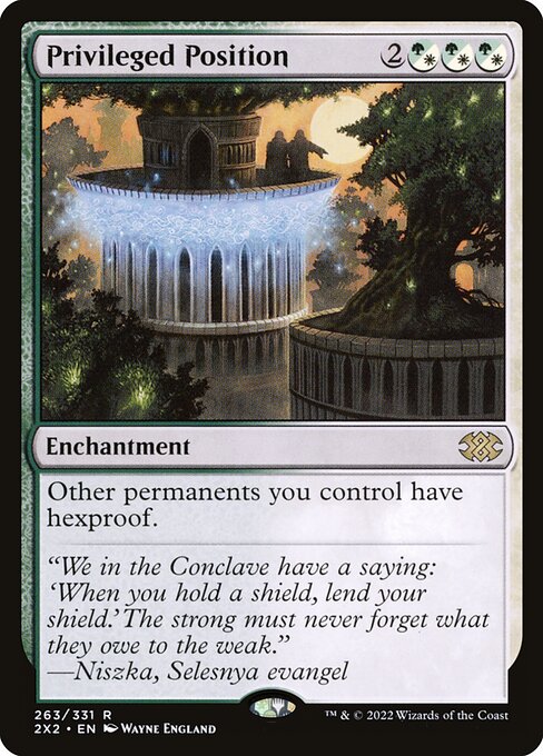 2X2: Privileged Position (Foil)