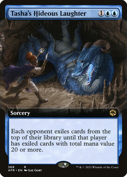 AFR: Tasha's Hideous Laughter (Extended Art) (Foil)