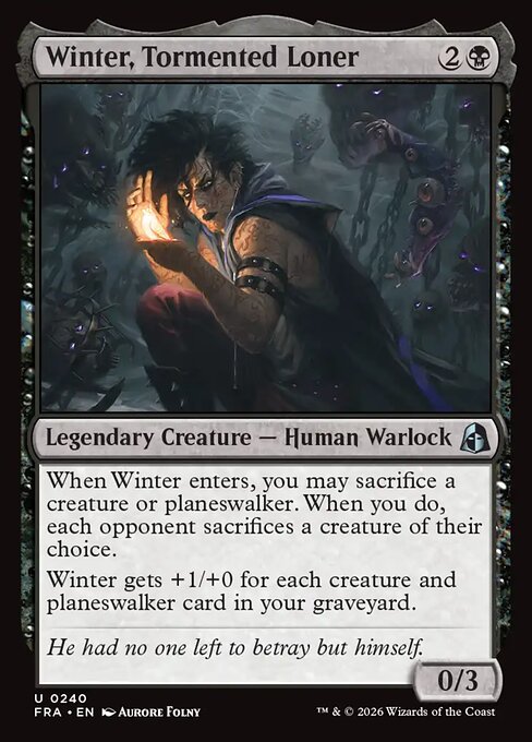 FRA: Winter, Tormented Loner