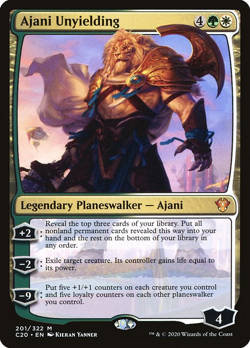 C20: Ajani Unyielding