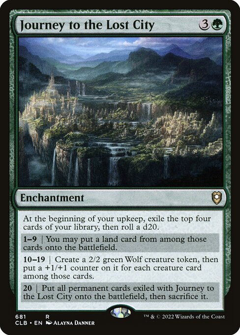 CLB: Journey to the Lost City