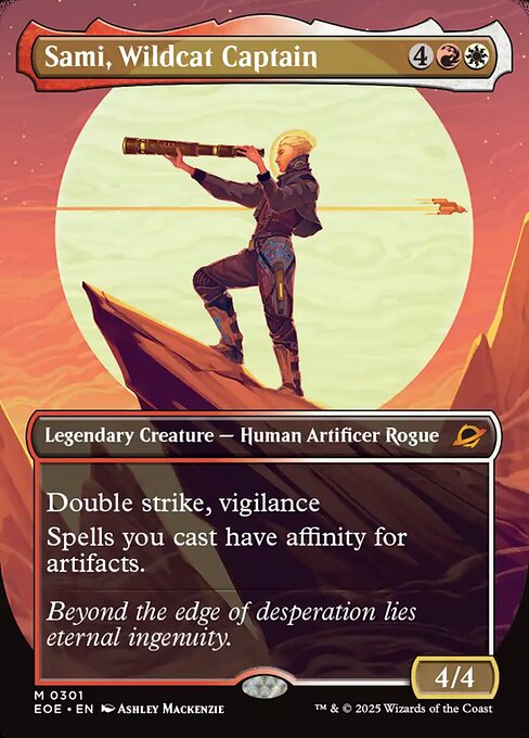 EOE: Sami, Wildcat Captain (Borderless) (Foil)