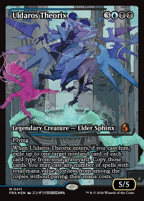 FRA: Uldaros Theorix (Showcase) (0411) (Foil)