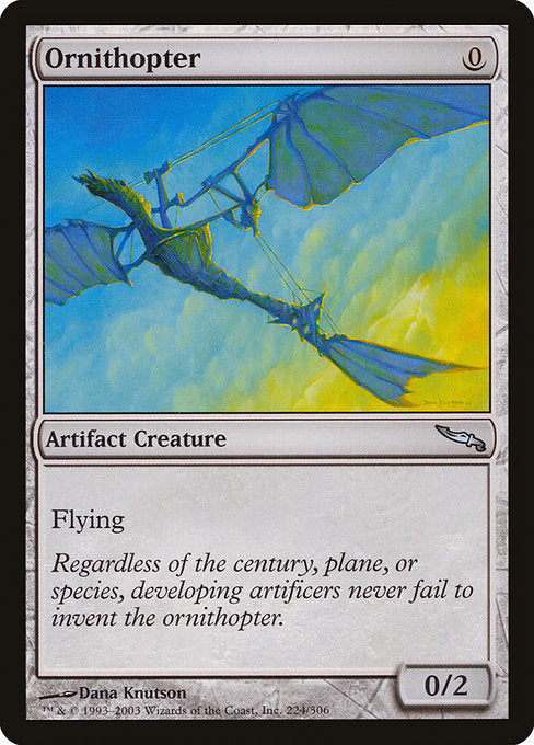 MRD: Ornithopter (Foil)