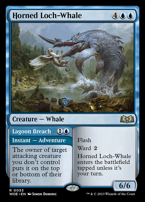 WOE: Horned Loch-Whale (Foil)