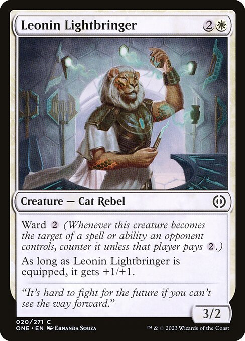 ONE: Leonin Lightbringer (Foil)