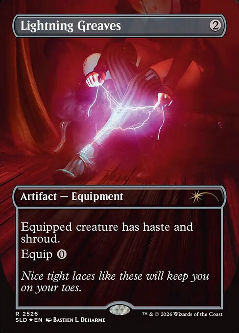 SLD: Lightning Greaves (2526) (Foil)