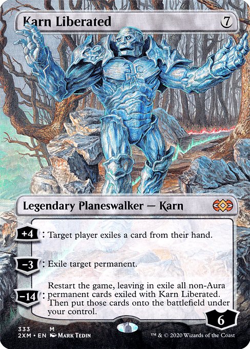 2XM: Karn Liberated (Borderless) (Foil)