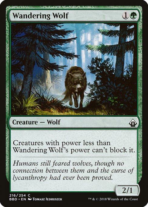 BBD: Wandering Wolf