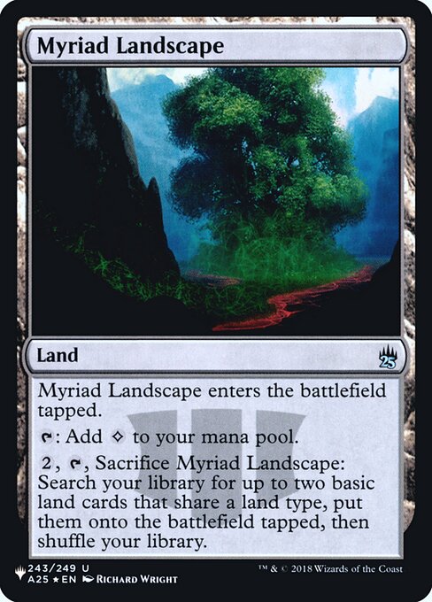 PLST: Myriad Landscape (A25) (Foil)