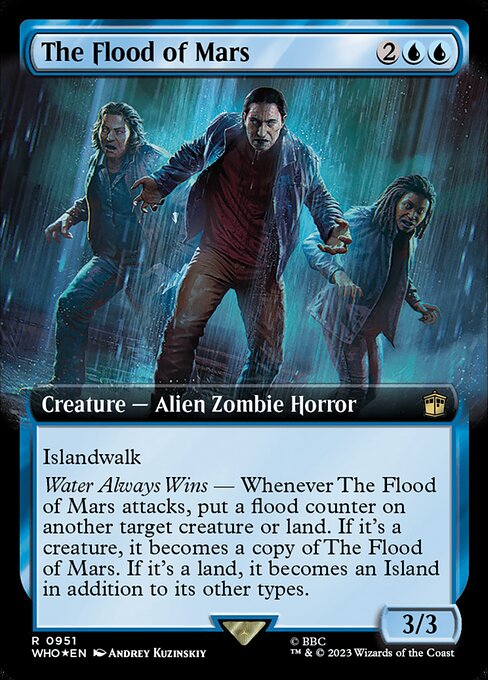 WHO: The Flood of Mars (Extended Art) (Surge Foil)