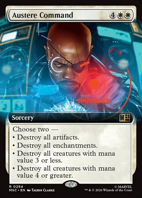 MSC: Austere Command (Extended Art)