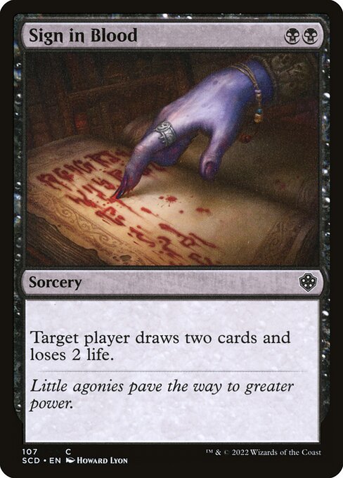 SCD: Sign in Blood