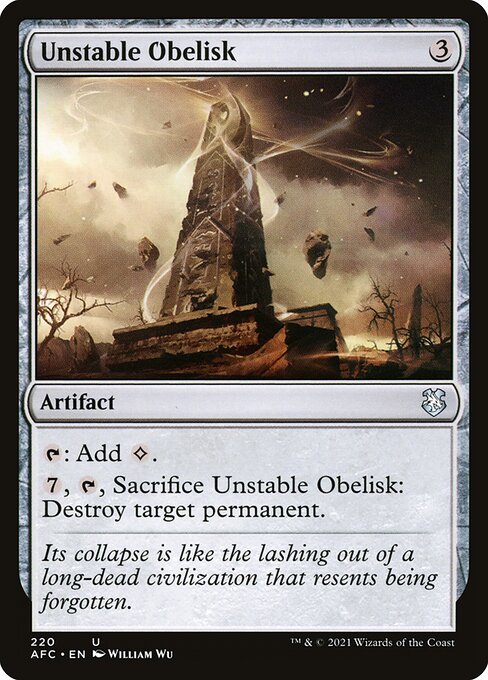 AFC: Unstable Obelisk