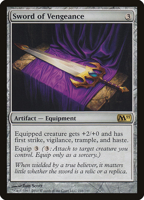 M11: Sword of Vengeance (Foil)