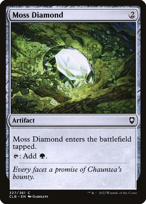 CLB: Moss Diamond (Foil)