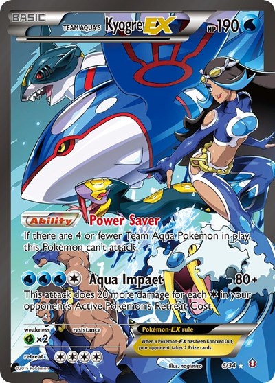 DCR: Team Aqua's Kyogre EX (Holofoil)