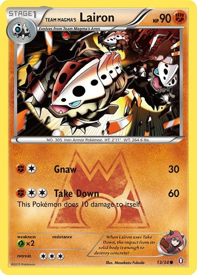 DCR: Team Magma's Lairon