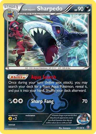 DCR: Team Aqua's Sharpedo (Holofoil)