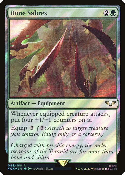 40K: Bone Sabres (Surge Foil)