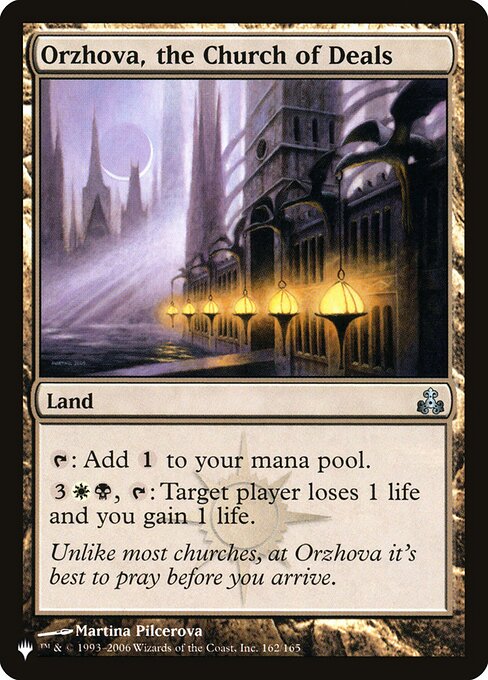 PLST: Orzhova, the Church of Deals