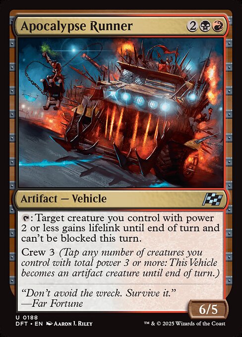 DFT: Apocalypse Runner (Foil)