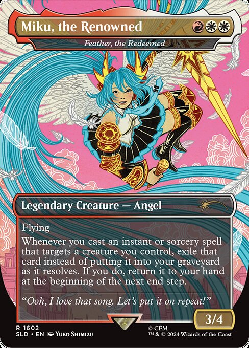 SLD: Miku, the Renowned - Feather, the Redeemed