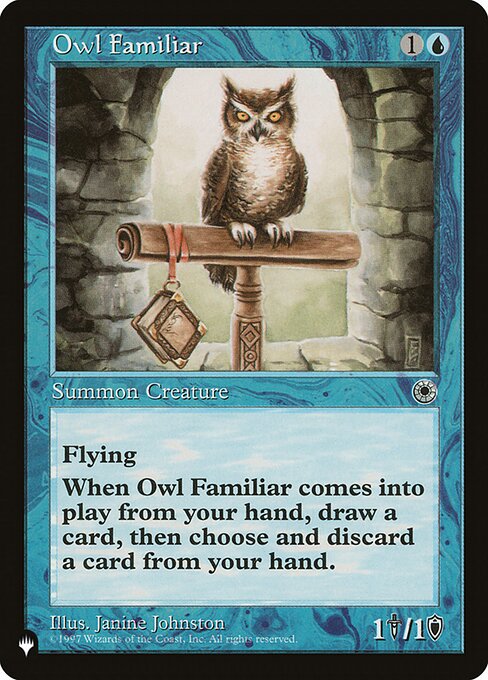 PLST: Owl Familiar