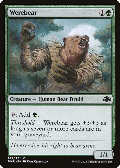 DMR: Werebear (Foil)