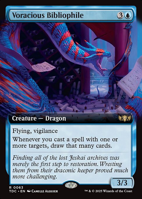 TDC: Voracious Bibliophile (Extended Art)