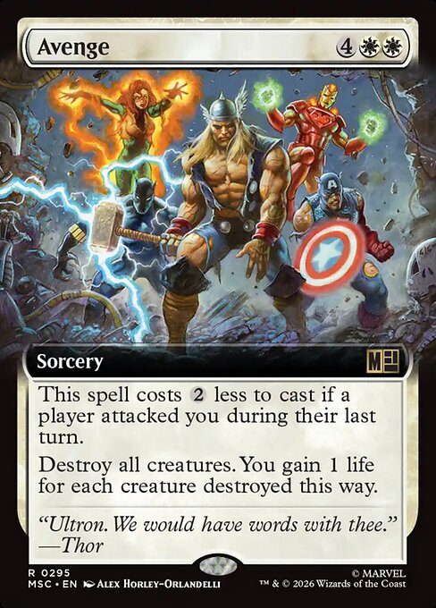 MSC: Avenge (Extended Art)