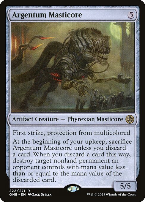 ONE: Argentum Masticore (Foil)