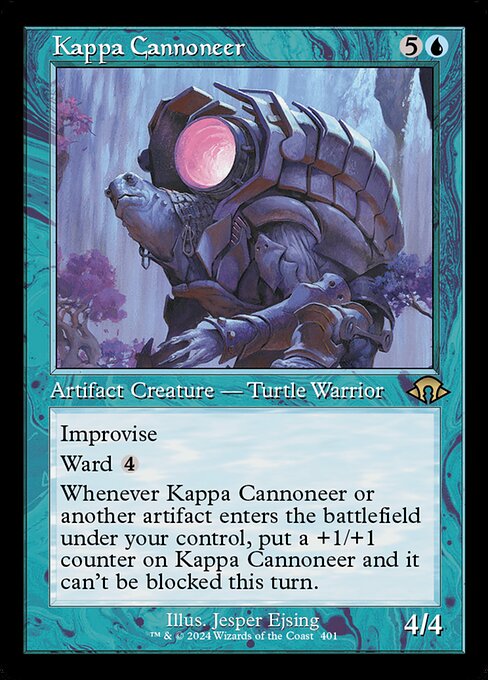 MH3: Kappa Cannoneer (Retro Frame) (Foil)