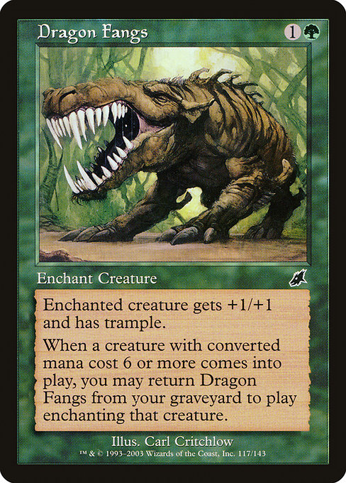 SCG: Dragon Fangs (Foil)