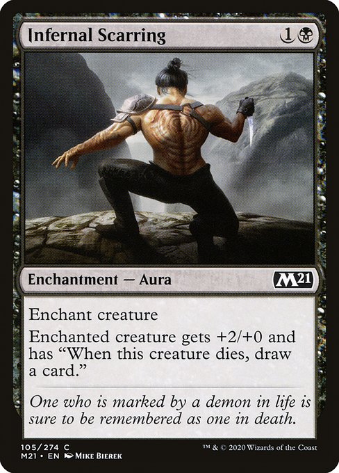 M21: Infernal Scarring (Foil)