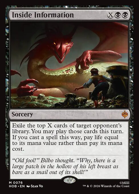 HOB: Inside Information (Foil)