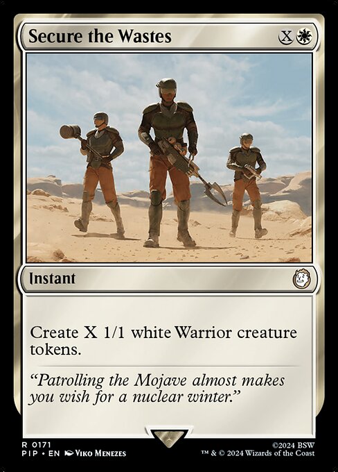 PIP: Secure the Wastes (Foil)