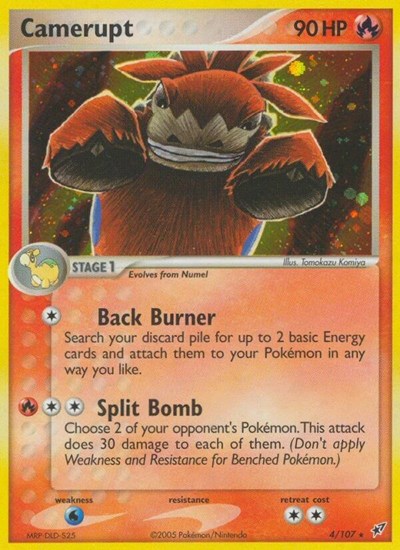 DX: Camerupt (Reverse Holofoil)