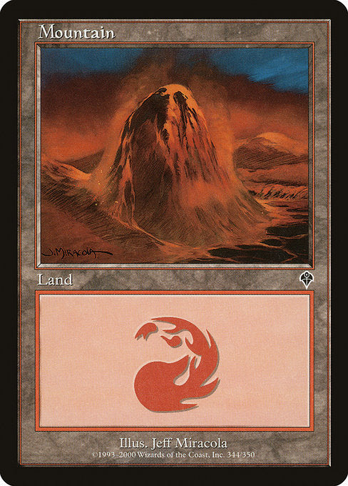 INV: Mountain (344) (Foil)