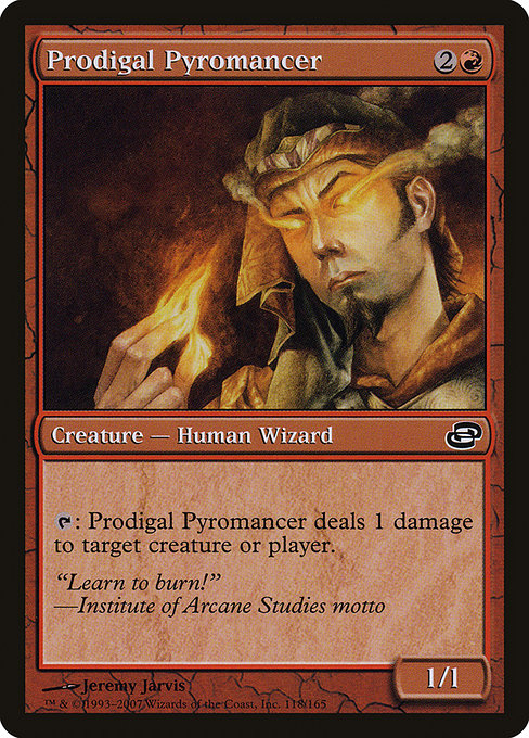 PLC: Prodigal Pyromancer (Foil)
