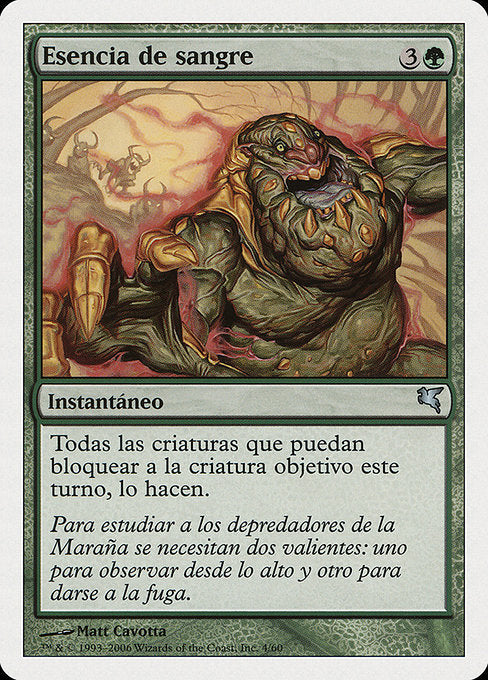 PSAL: Bloodscent (Spanish) - "Esencia de sangre"