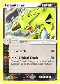 POP: Tyranitar ex (Non-Holo)