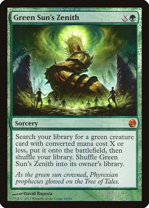 V13: Green Sun's Zenith (Foil)