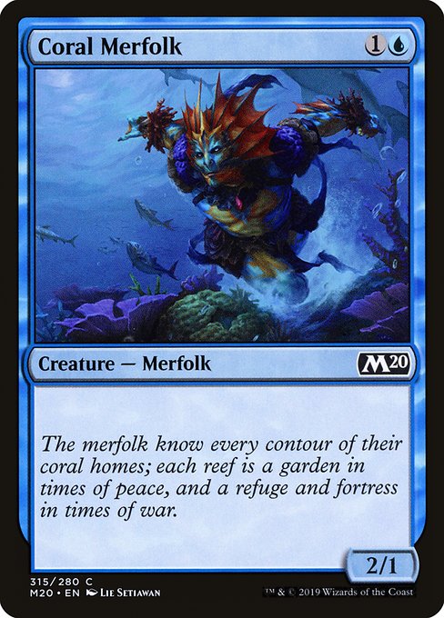 M20: Coral Merfolk