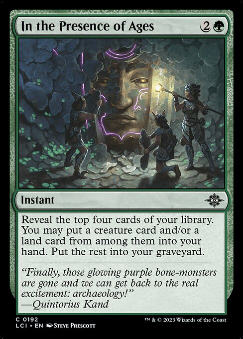 LCI: In the Presence of Ages (Foil)