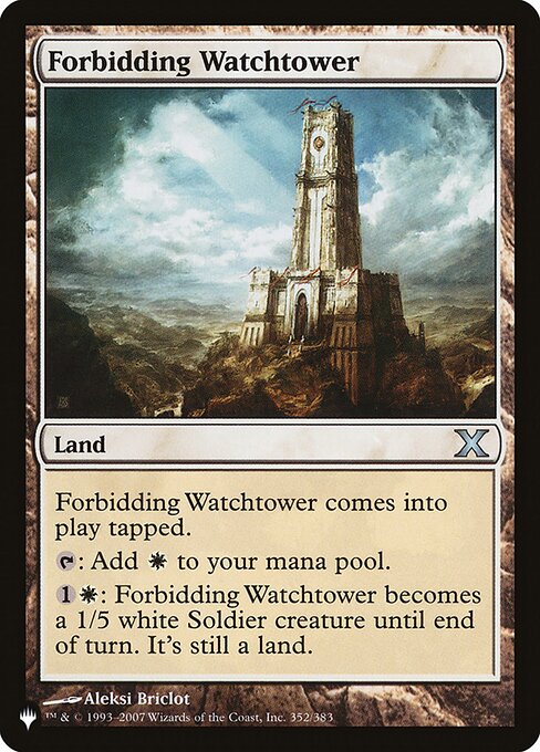 PLST: Forbidding Watchtower